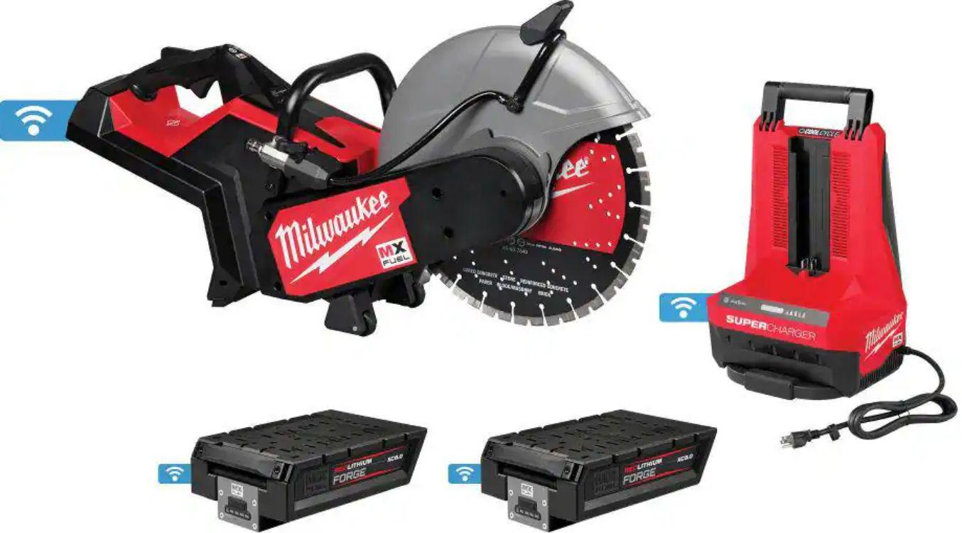 Milwaukee  MXF315-2XC MX FUEL 14" Cut-Off Saw Kit with RAPIDSTOP  - Black/Red - Excellent