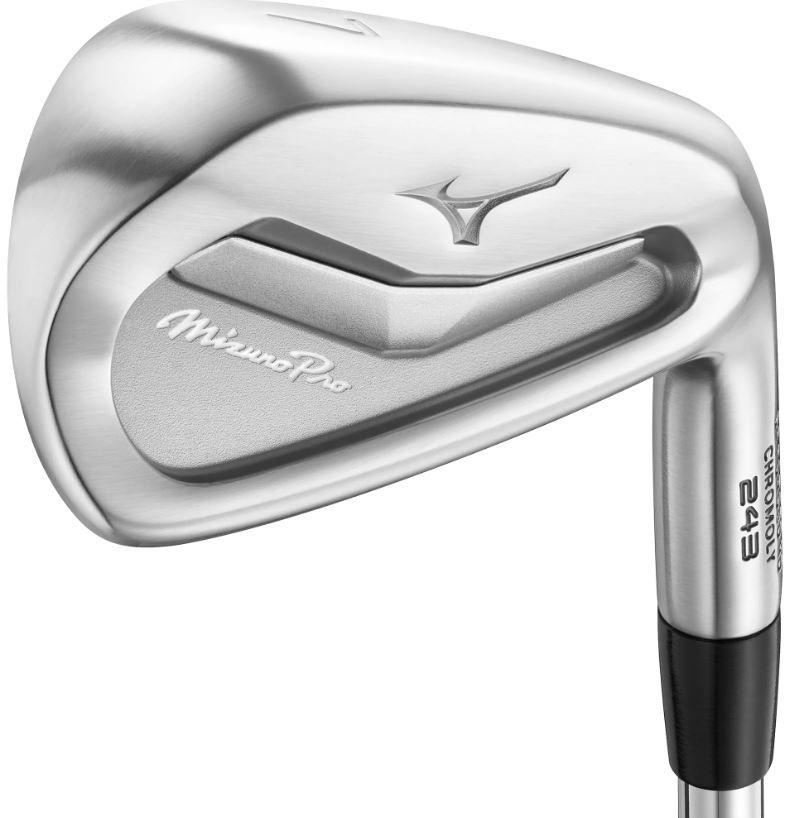 Mizuno  Pro 243 Iron Right Handed 4-PW AW Iron Set Nippon N.S. Pro Modus 3 Tour 120 Steel Shaft Stiff Flex Golf Club - Silver - Good