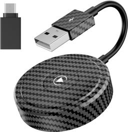 Mocale Carplay Adapter Convert Wired to Wireless - Gray