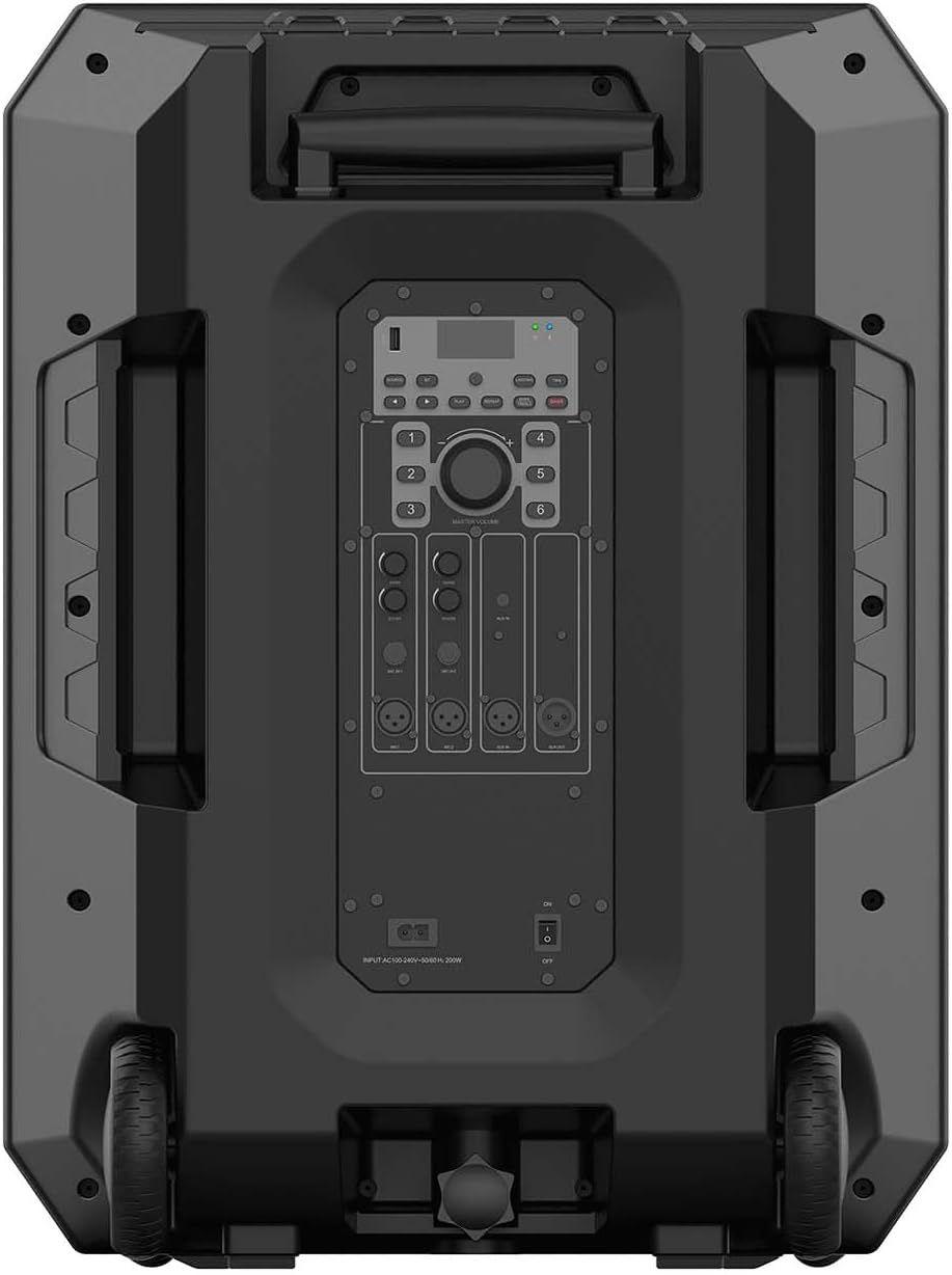 Monster X6 All-in-One Speaker System PA MNX6 - Black