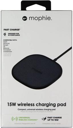 Mophie 15W Universal Wireless Charge Pad - Black