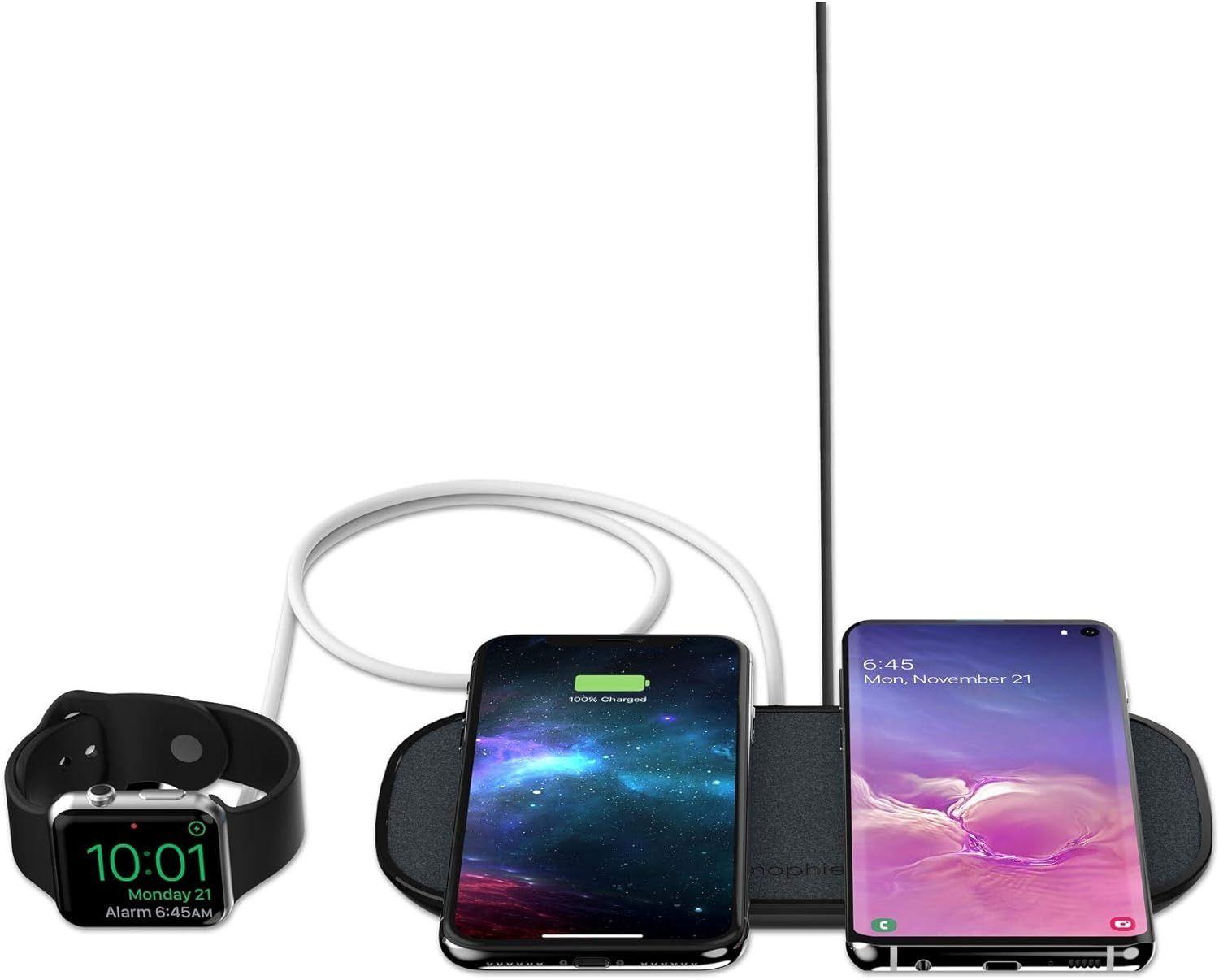 Mophie Dual Universal Wireless Charging Pad - Black