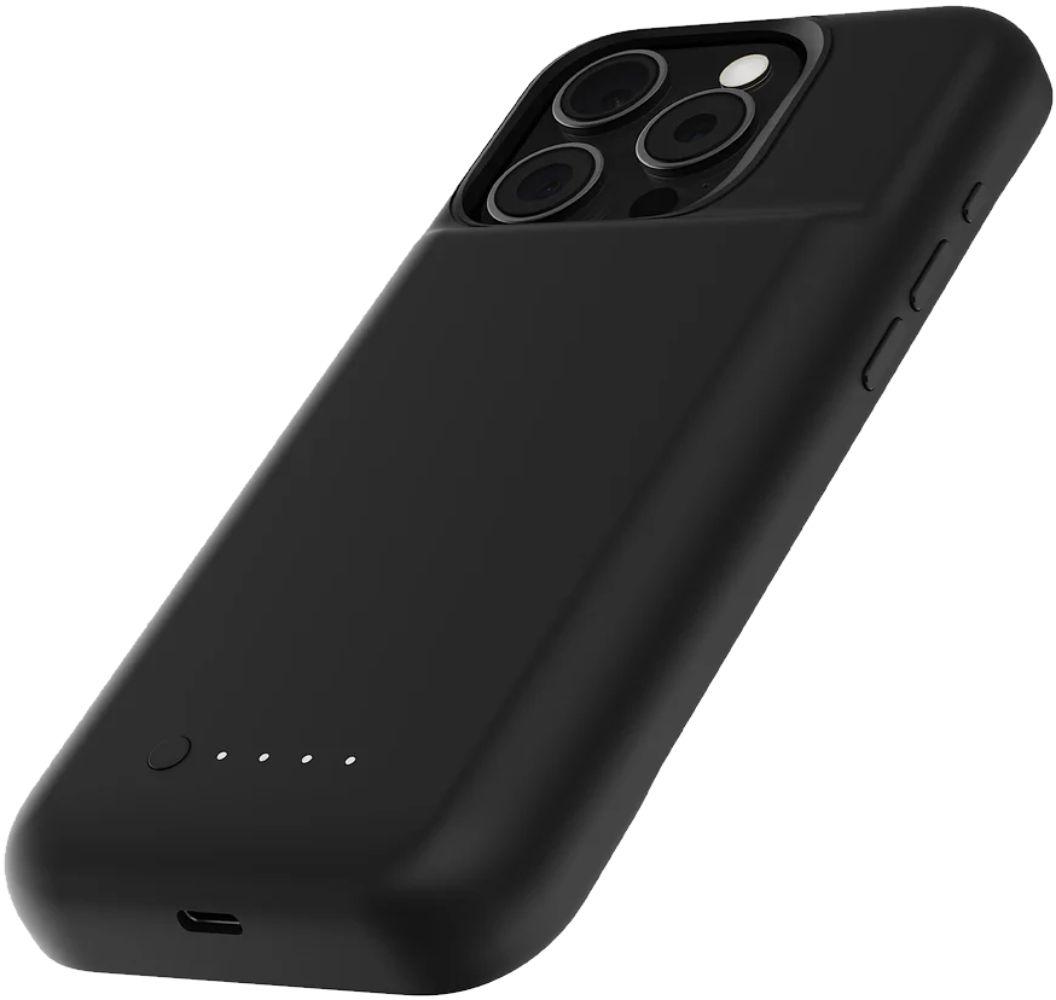 Mophie Juice Pack Battery Phone Case for iPhone 15 Pro - Black - Premium