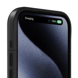 Mophie Juice Pack Battery Phone Case for iPhone 15 Pro - Black - Premium