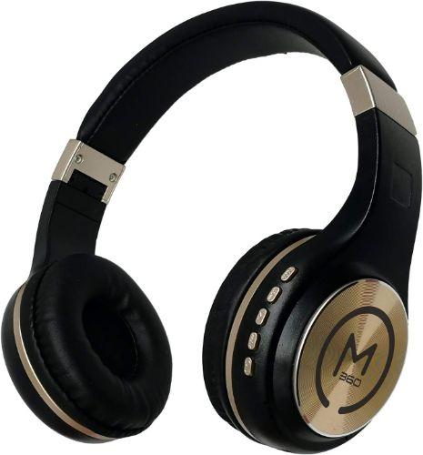 Morpheus 360  Serenity Wireless Over-Ear Headphones - Black/Gold - Excellent