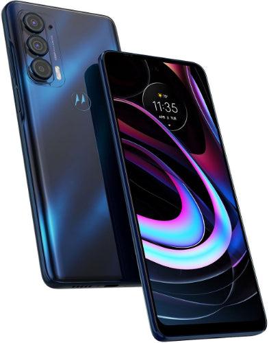 Motorola Edge (2021) 256GB Unlocked in Nebula Blue in Pristine condition