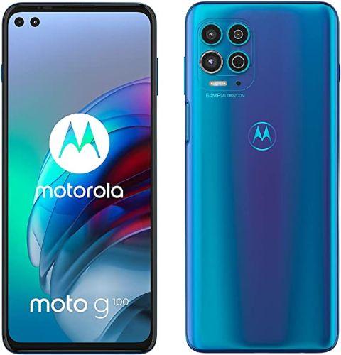 Motorola Moto G100 128GB for Verizon in Iridescent Ocean in Excellent condition