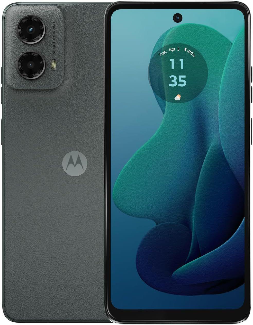 Motorola  Moto G (2024) - 128GB - Sage Green - 4GB RAM - Fully Unlocked - Good