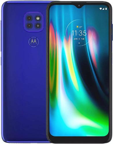 Motorola Moto G9 Play 64GB for AT&T in Sapphire Blue in Good condition