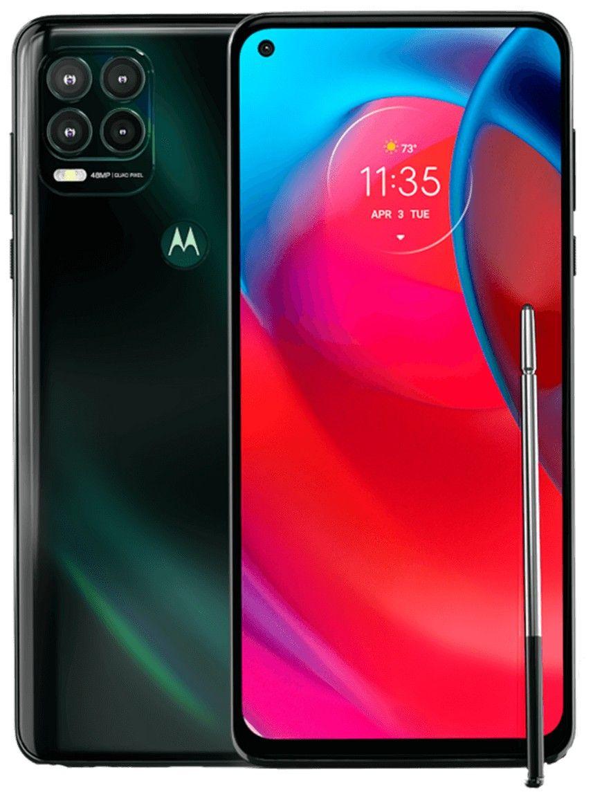 Motorola  Moto G Stylus 5G (2021) - 128GB - Cosmic Emerald - 4GB RAM - Fully Unlocked - Acceptable