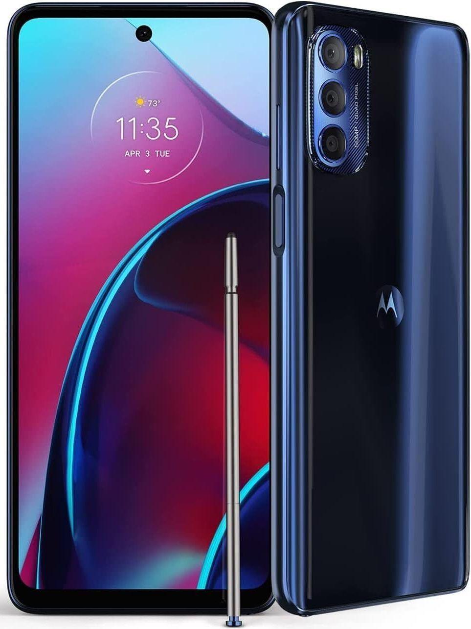 Motorola  Moto G Stylus 5G (2022) - 128GB - Twilight Blue - 4GB RAM - Fully Unlocked - Good