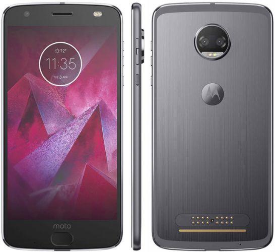 Motorola Moto Z2 Force 64GB Unlocked in Lunar Gray in Acceptable condition