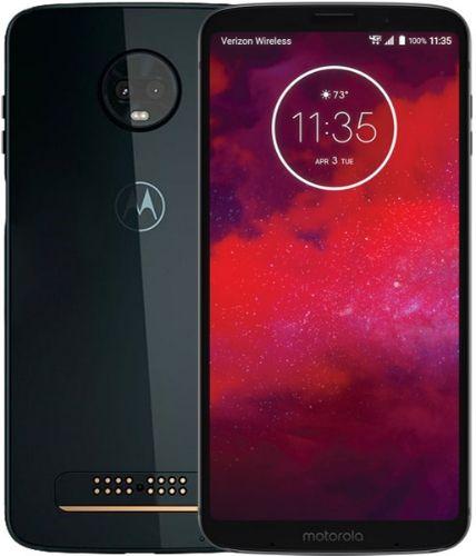 Motorola  Moto Z3 - 64GB - Ceramic Black - Single Sim - Fully Unlocked - Excellent