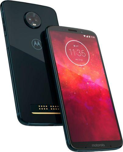 Motorola Moto Z3 Play 64GB Unlocked in Deep Indigo in Acceptable condition