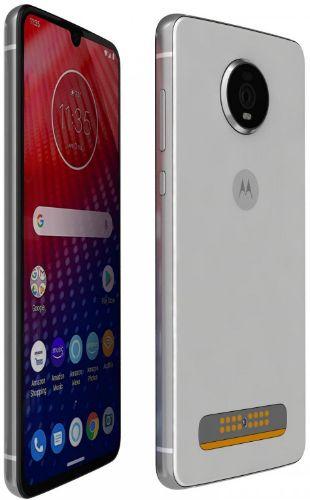 Motorola Moto Z4 128GB for Verizon in Frost White in Acceptable condition