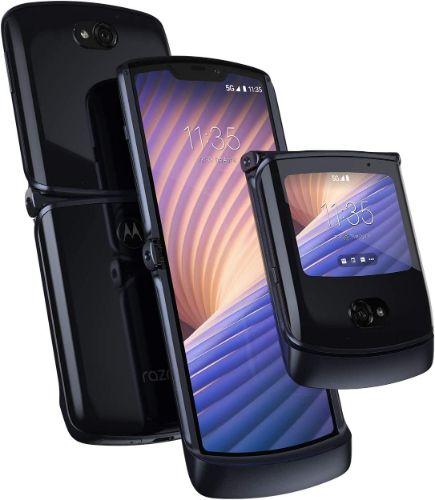 Motorola  Razr 5G (2020) - 256GB - Polished Graphite - Fully Unlocked - Good