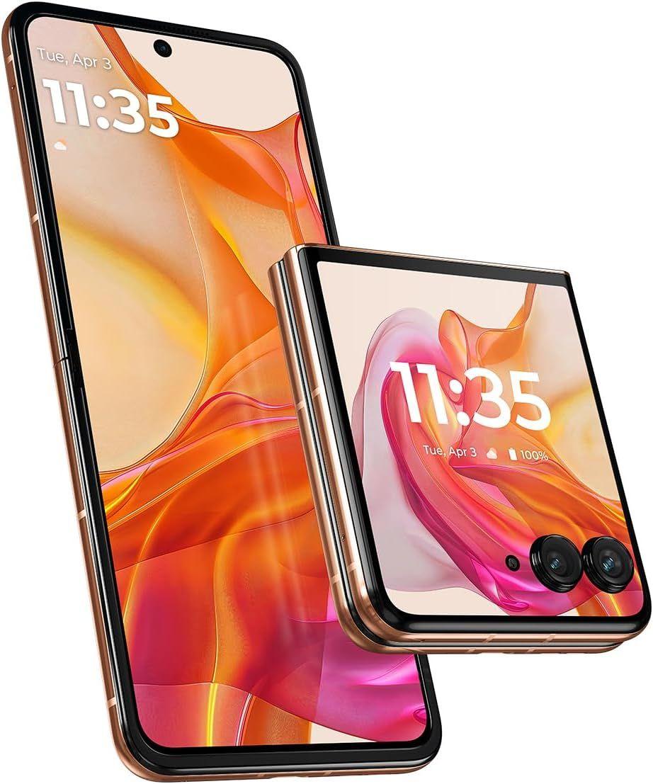 Motorola Razr+ (2024) (5G) - 256GB - Peach Fuzz - Unlocked