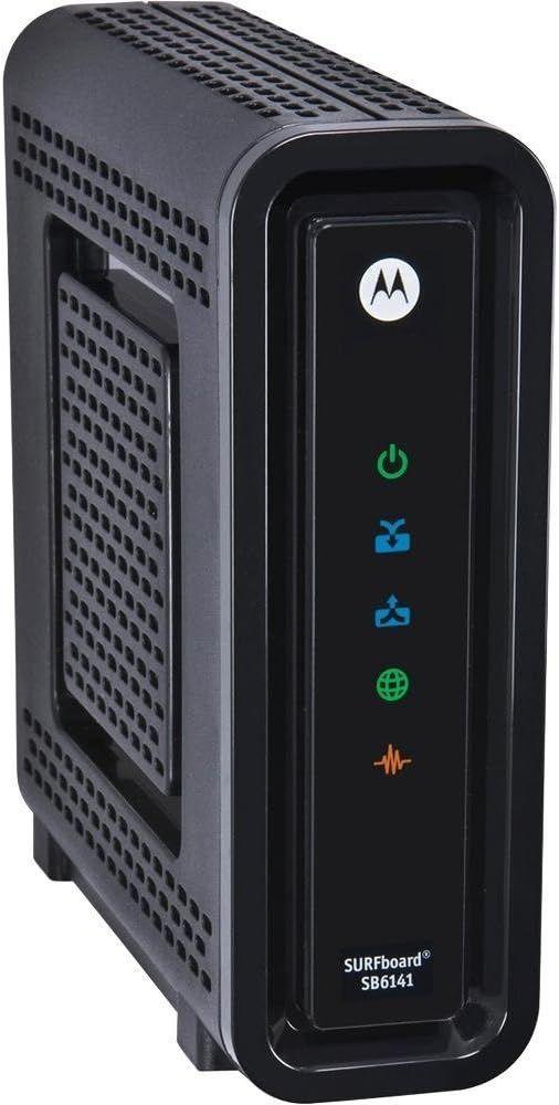 Motorola  SURFboard SB6141 DOCSIS 3.0 Cable Modem - Black - Acceptable