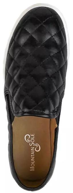 Mountain Sole Women's Slip On Sneaker 8.5 - Black