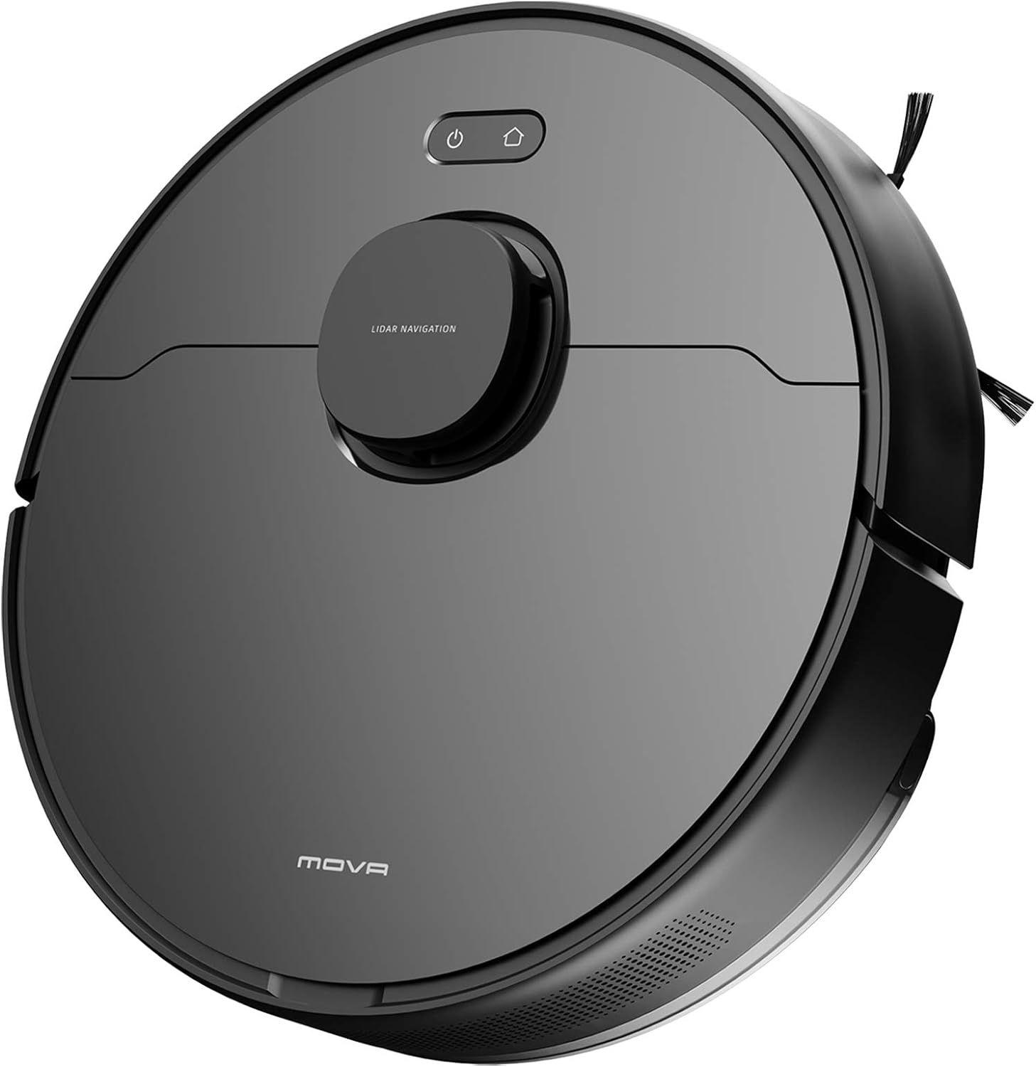 MOVA RLS4 Lidar Navigation Robot Vacuum & Mop - Black