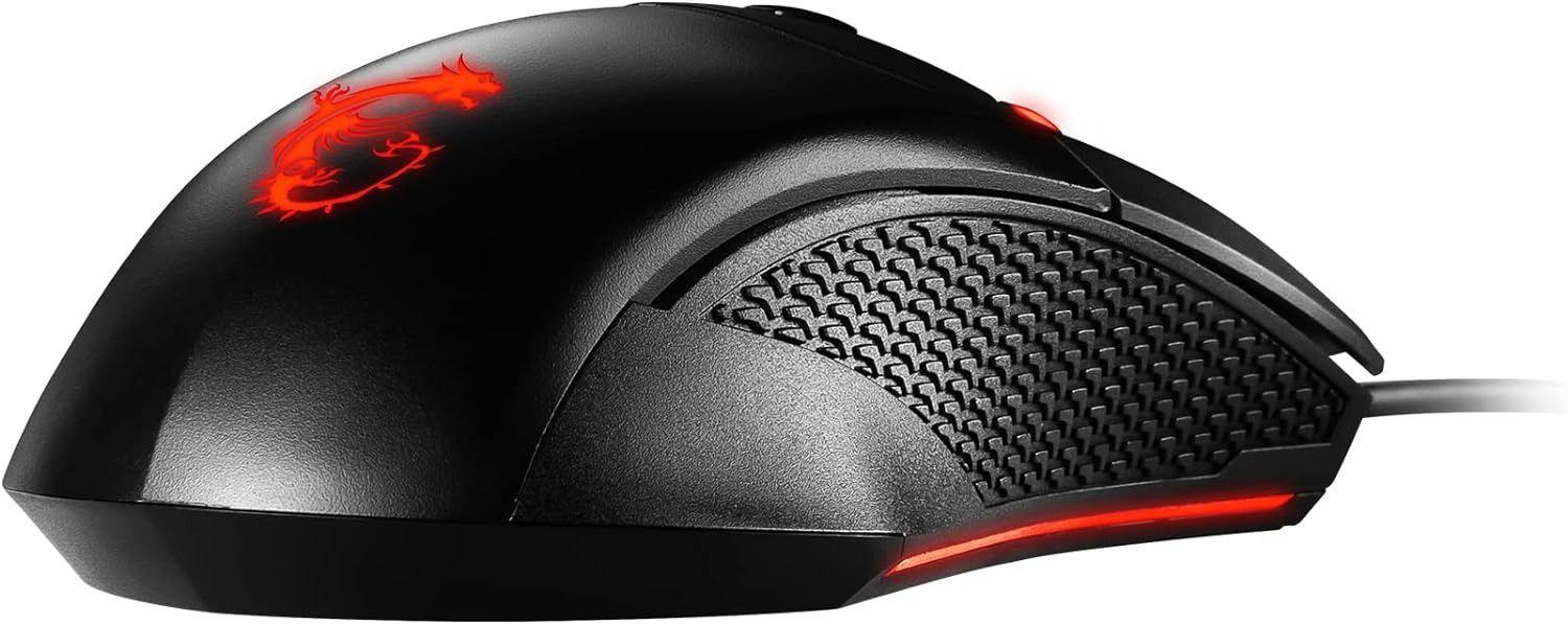 MSI Clutch GM08 Gaming Mouse - Red