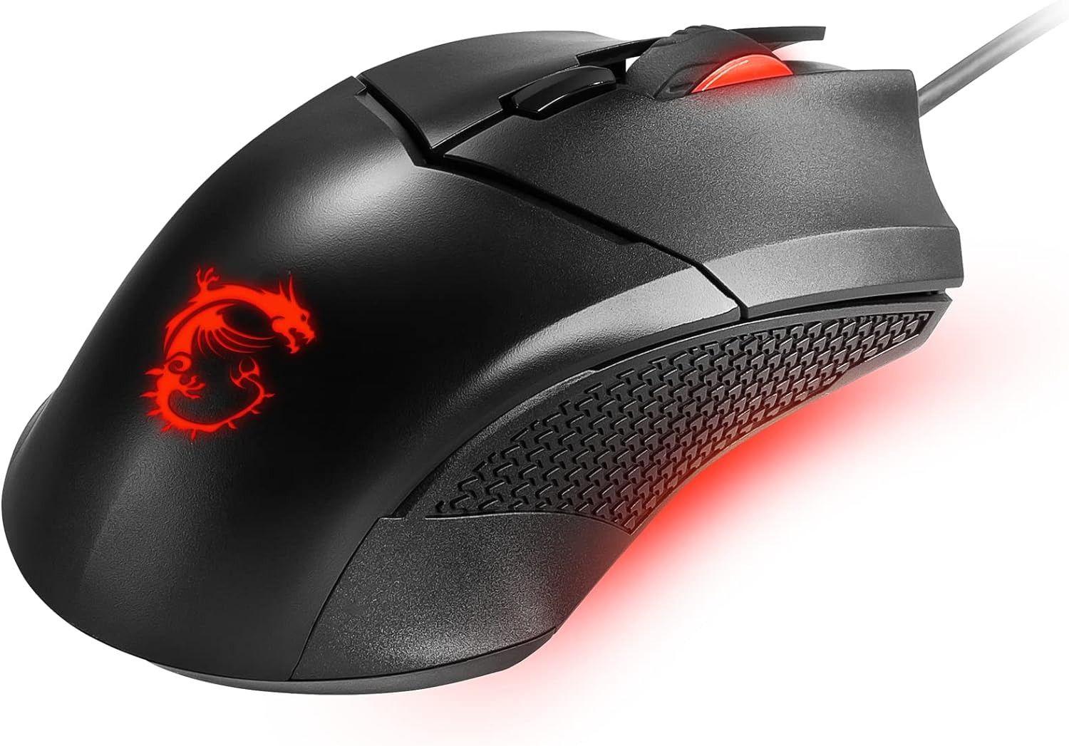 MSI Clutch GM08 Gaming Mouse - Red