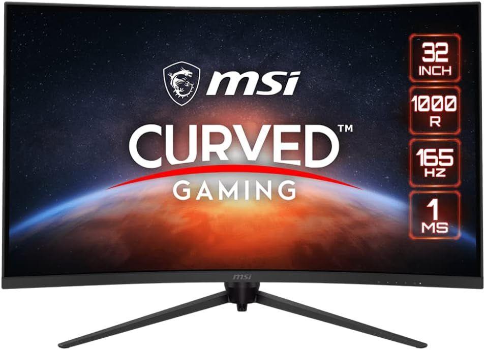 MSI  G321CQP Curved Gaming Monitor 32" - Black - 32 Inch - Excellent