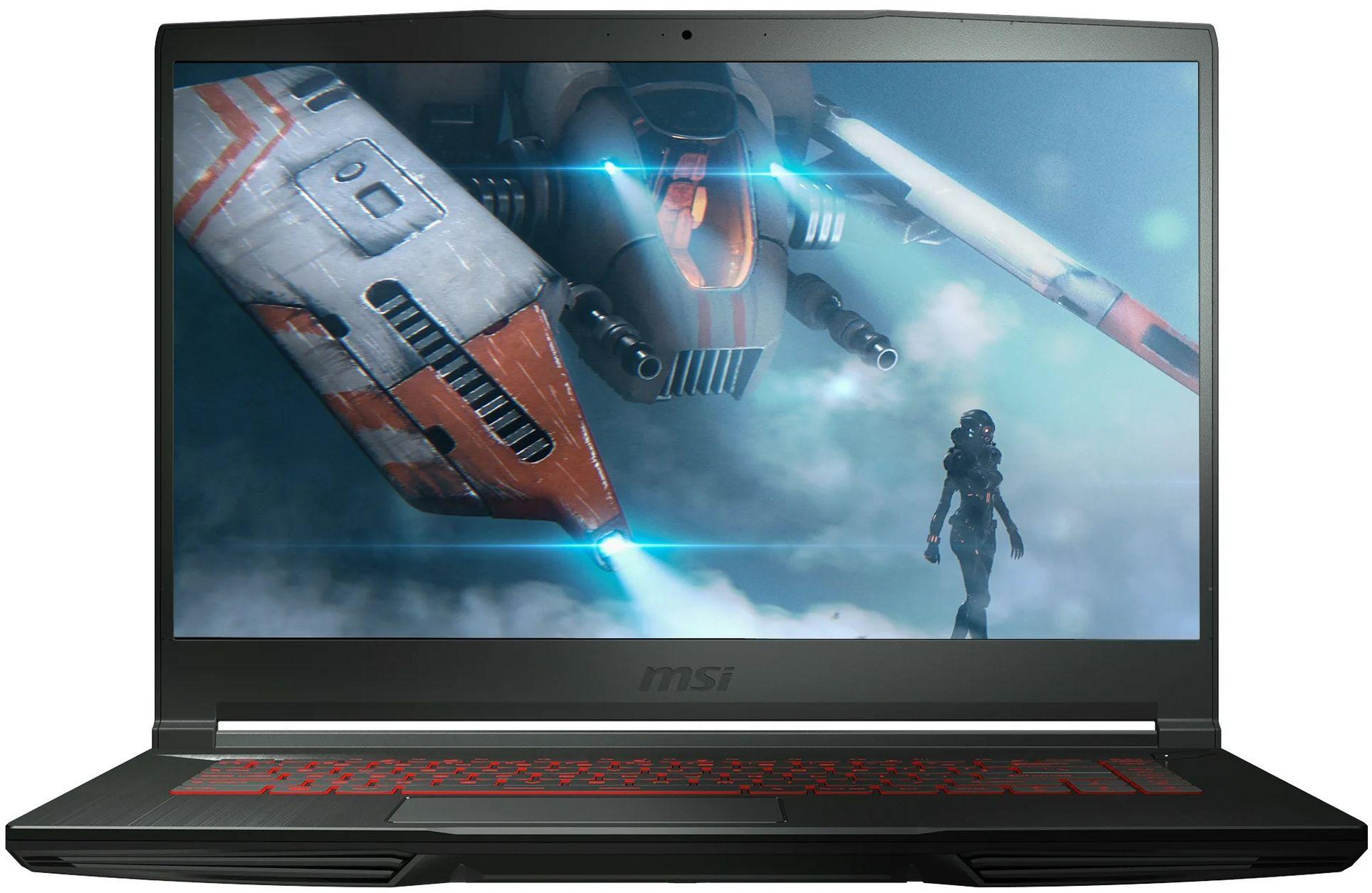 MSI GF63 Thin 11UCX Gaming Laptop 15.6" - Intel Core i5-11500H 2.7Hz - 512GB - Black - 16GB RAM - 15.6 Inch - Excellent