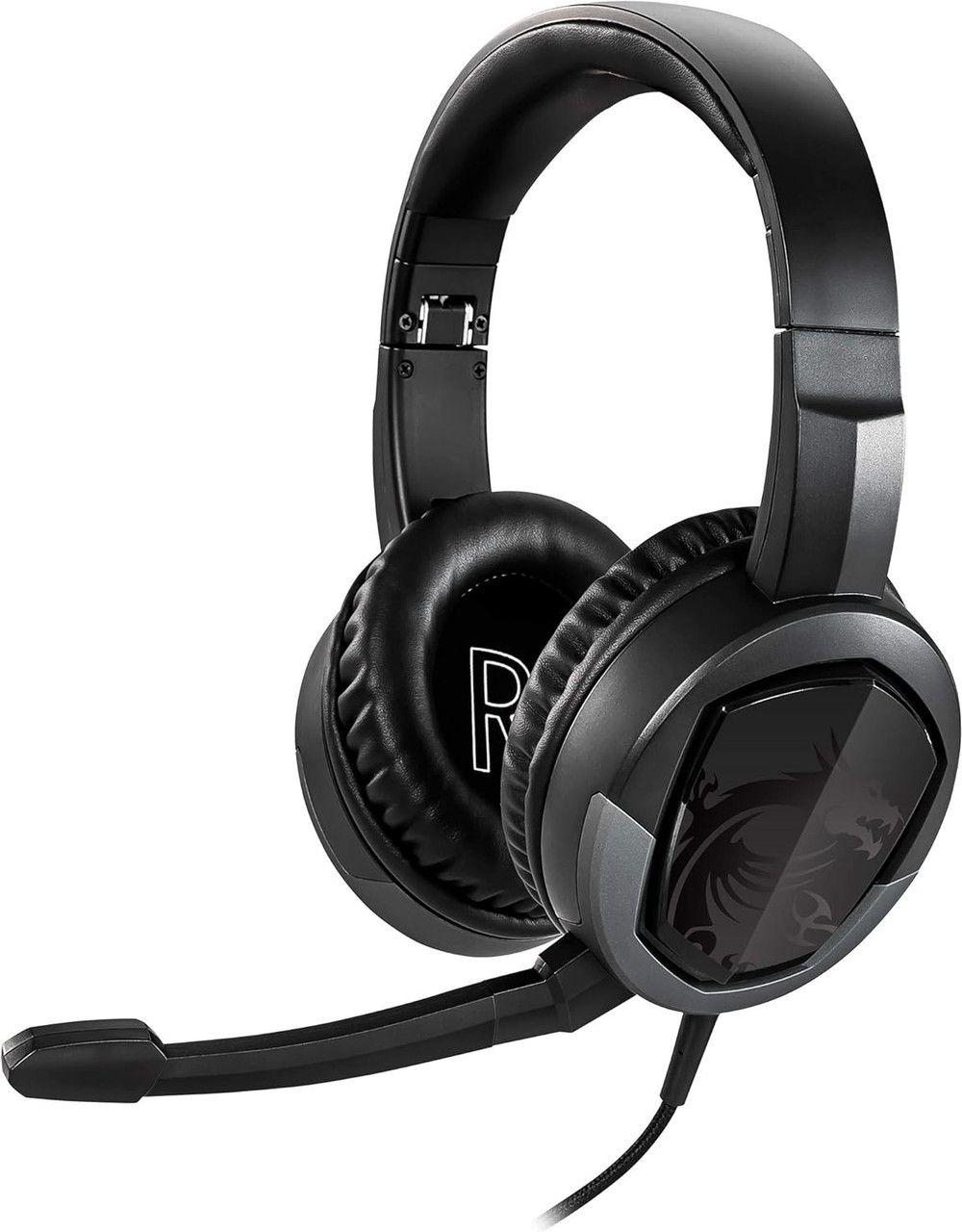 MSI  Large Immerse GH30 V2 Wired Gaming Headphone  - Black - Excellent
