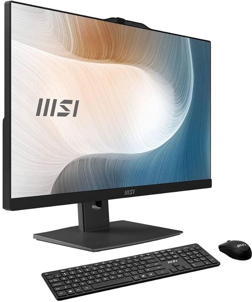 MSI Modern AIO AM242TP 12M Desktop PC 23.8" - Intel Core i7-1260P 2.1GHz - 1TB - Black - 16GB RAM - 23.8 Inch
