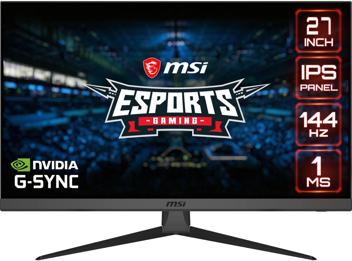 MSI  Optic G272 IPS E-Sports Gaming Monitor 27" - Black - 27 Inch - Excellent