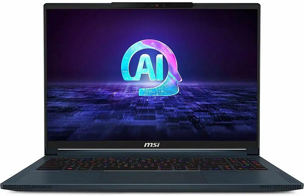 MSI Stealth 16 AI Studio A1VFG Gaming Laptop 16" - Intel Core Ultra 9 185H 2.3GHz - 1TB - Star Blue - 32GB RAM - 16 Inch - Excellent