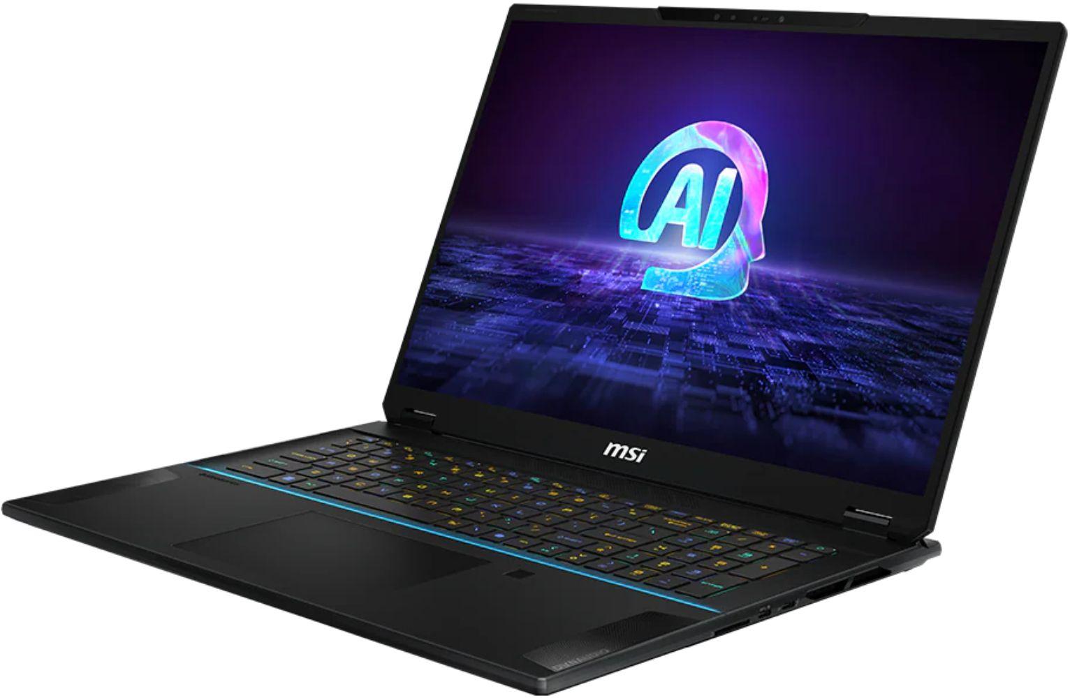 MSI Stealth 18 AI Studio A1V Gaming Laptop 18" - Midnight Black - Intel Core Ultra 9 185H 2.3GHz - 32GB RAM - 1TB