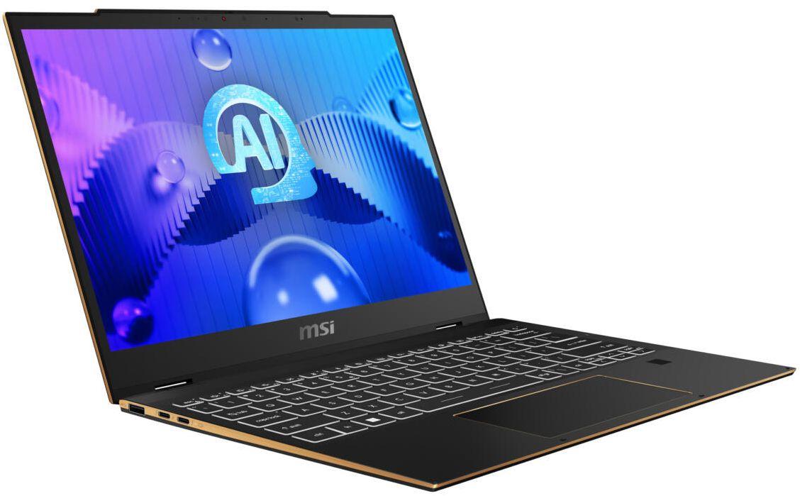 MSI Summit E13 AI Evo Laptop 13.3" - Black - Intel Core Ultra 7 155H 2.5GHz - 16GB RAM - 1TB