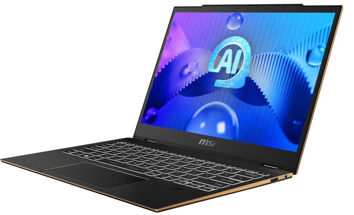 MSI Summit E13 AI Evo Laptop 13.3" - Black - Intel Core Ultra 7 155H 2.5GHz - 16GB RAM - 1TB