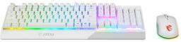 MSI Vigor GK30 Gaming Keyboard and Mouse Combo - White
