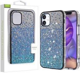 MyBat Airium Crystals Sparks Phone Case for iPhone 12 Mini - Blue Gradient - Brand New