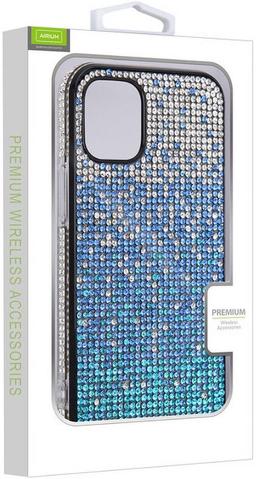 MyBat Airium Crystals Sparks Phone Case for iPhone 12 Mini - Blue Gradient - Brand New