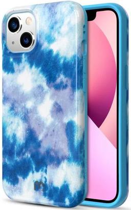 MyBatPro Chic Series Phone Case for iPhone 14 - Sky Tie Dye