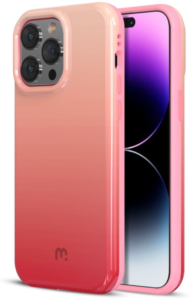 MyBat Pro Chic Series Phone Case for iPhone 14 Pro - Bubblegum