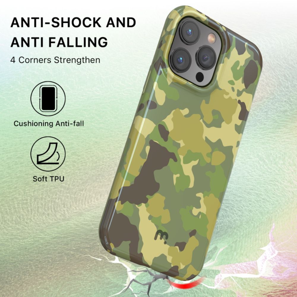 MyBat Pro Chic Series Phone Case for iPhone 14 Pro - Desert Camo