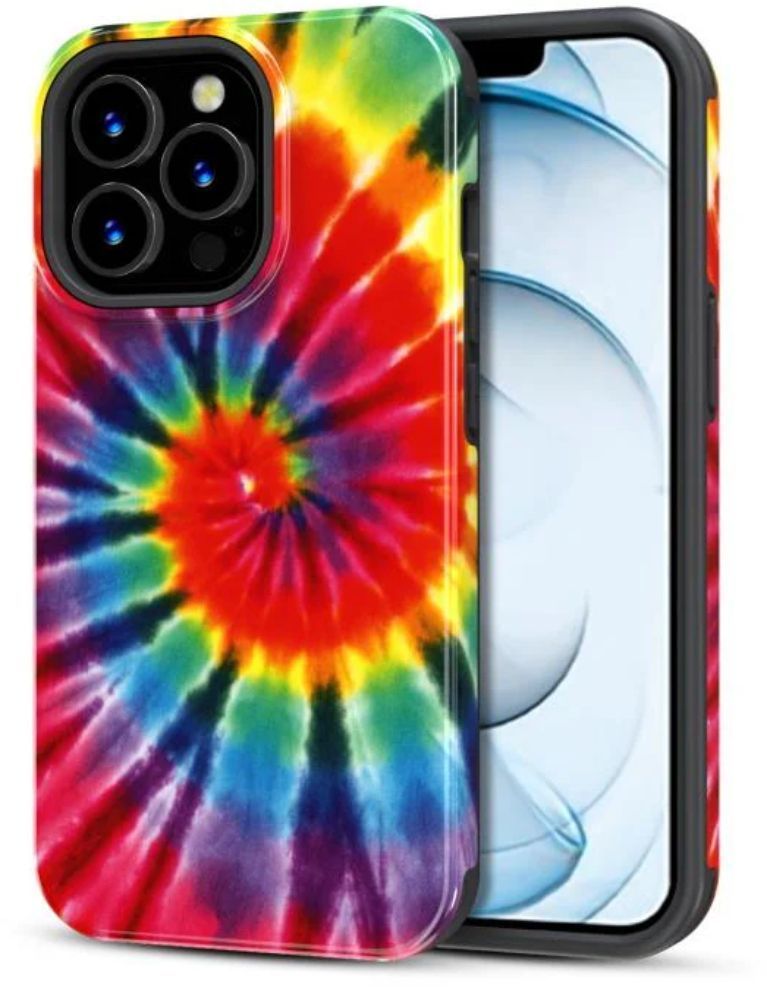 MyBat Pro Fuse Series Phone Case for iPhone 13 Pro - Tie Dye Swirl - Brand New