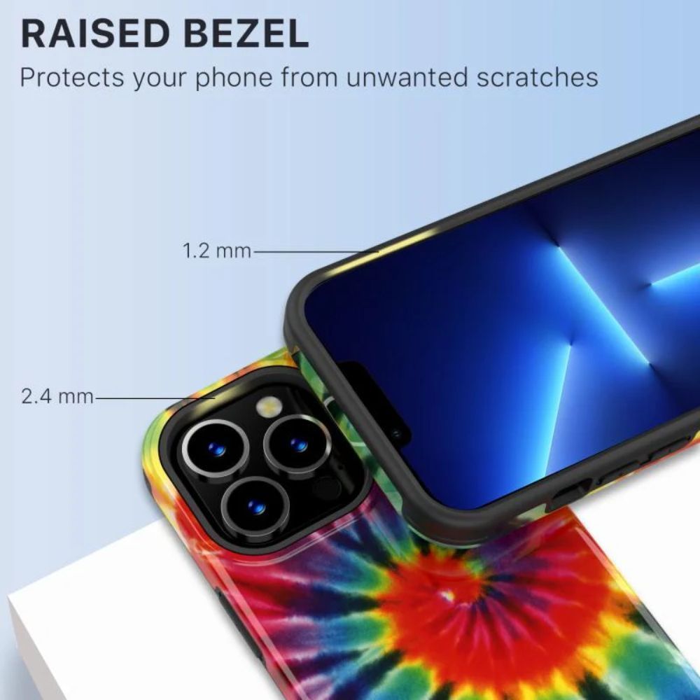 MyBat Pro Fuse Series Phone Case for iPhone 13 Pro - Tie Dye Swirl - Brand New