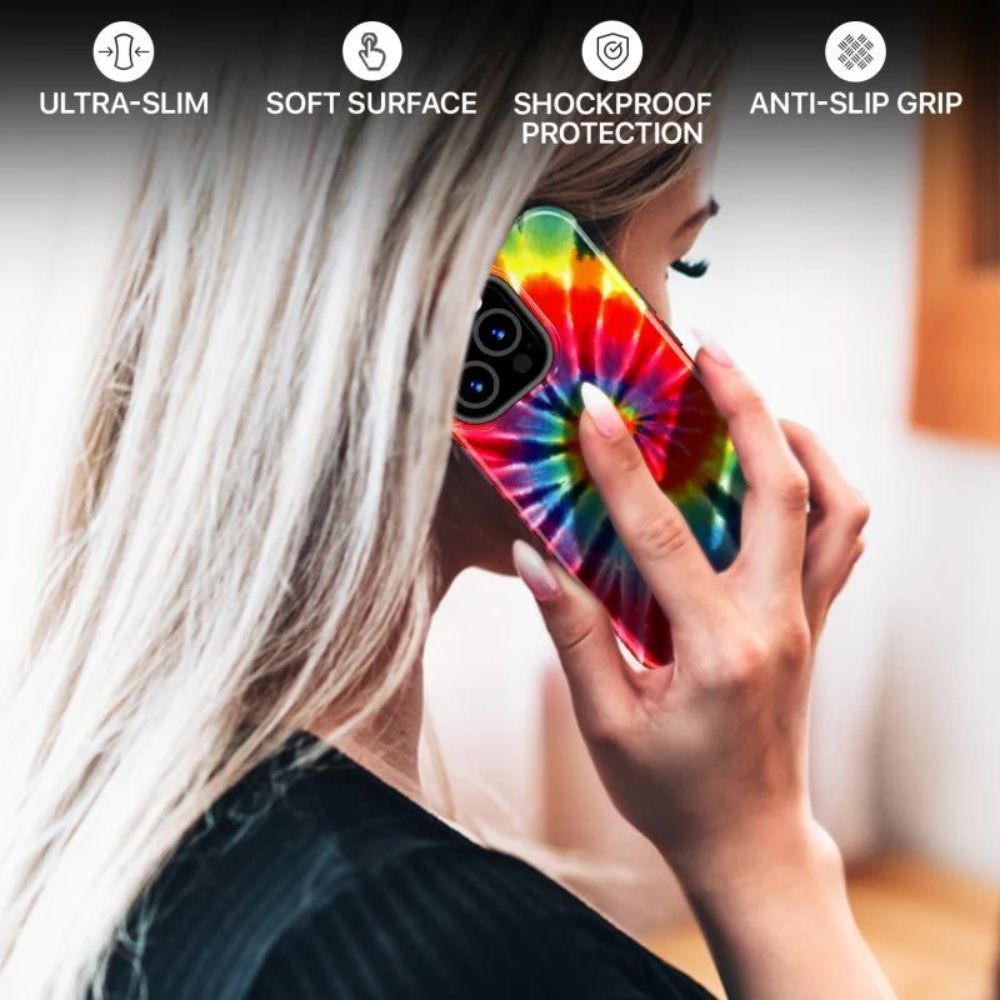 MyBat Pro Fuse Series Phone Case for iPhone 13 Pro - Tie Dye Swirl - Brand New