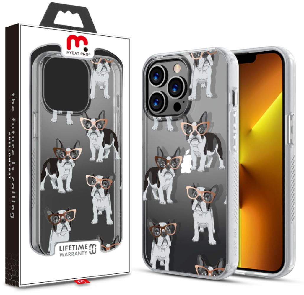 MyBat Pro Mood Series Phone Case for iPhone 13 Pro - Chic Frenchie - Premium