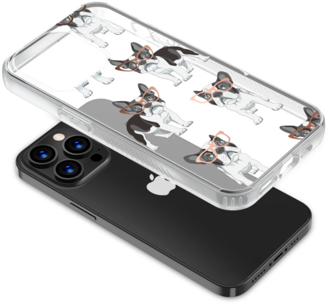 MyBat Pro Mood Series Phone Case for iPhone 13 Pro - Chic Frenchie - Premium