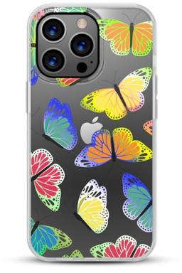 MyBat Pro Mood Series Phone Case for iPhone 13 Pro Max - Iridescent Butterflies - Brand New