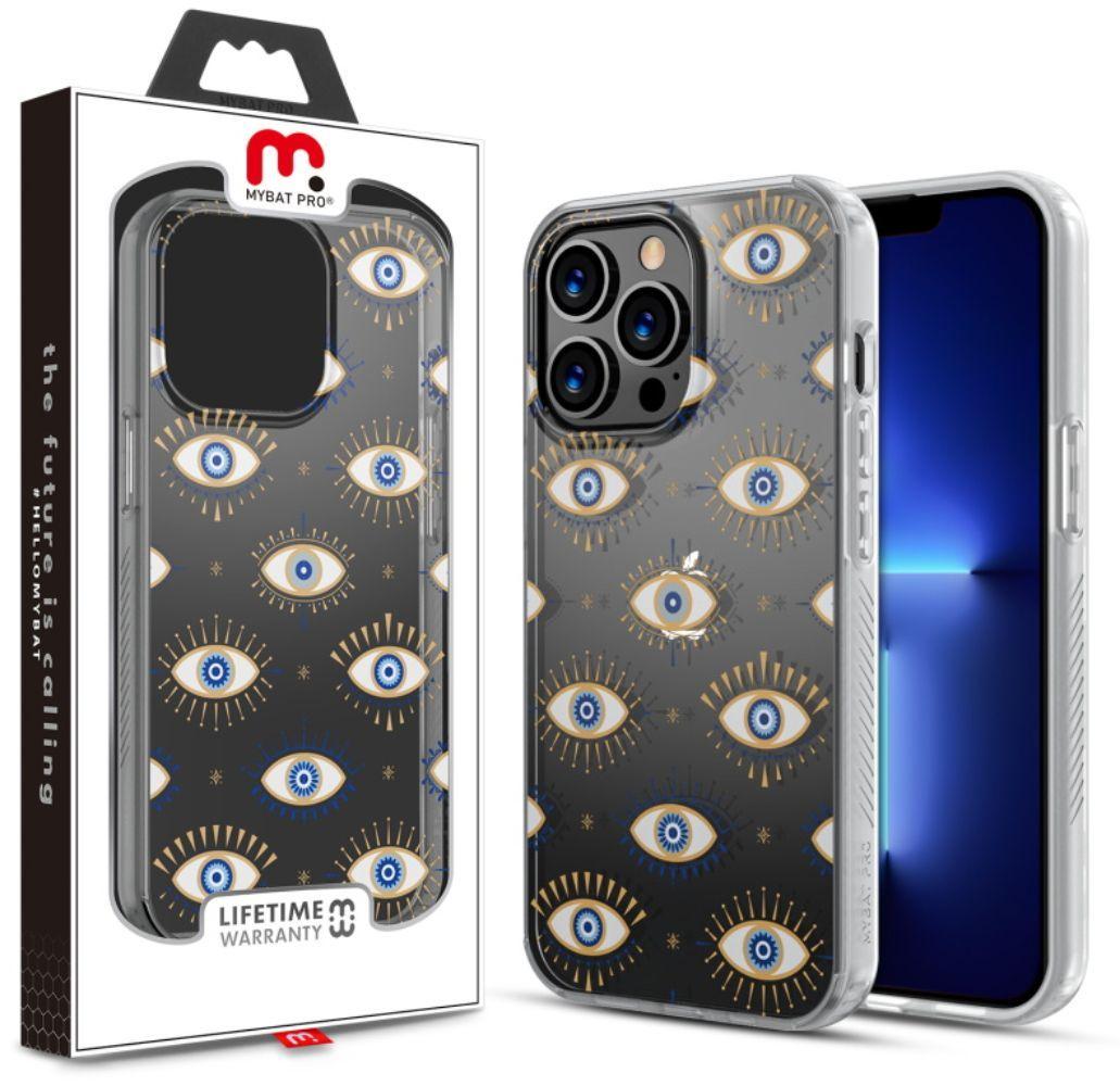 MyBat Pro Mood Series Phone Case for iPhone 13 Pro Max - Evil Eyes - Brand New