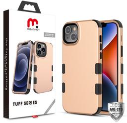 MyBat Pro Tuff Series Phone Case for iPhone 14 - Rose Gold/Black - Brand New