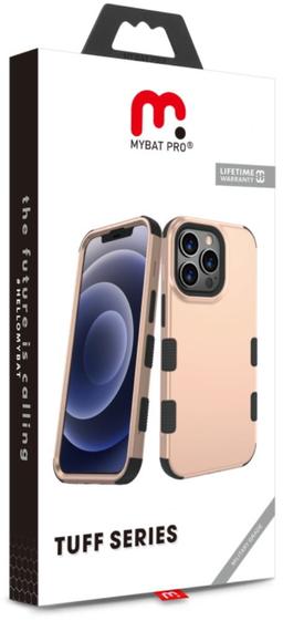MyBat Pro Tuff Series Phone Case for iPhone 14 - Rose Gold/Black - Brand New
